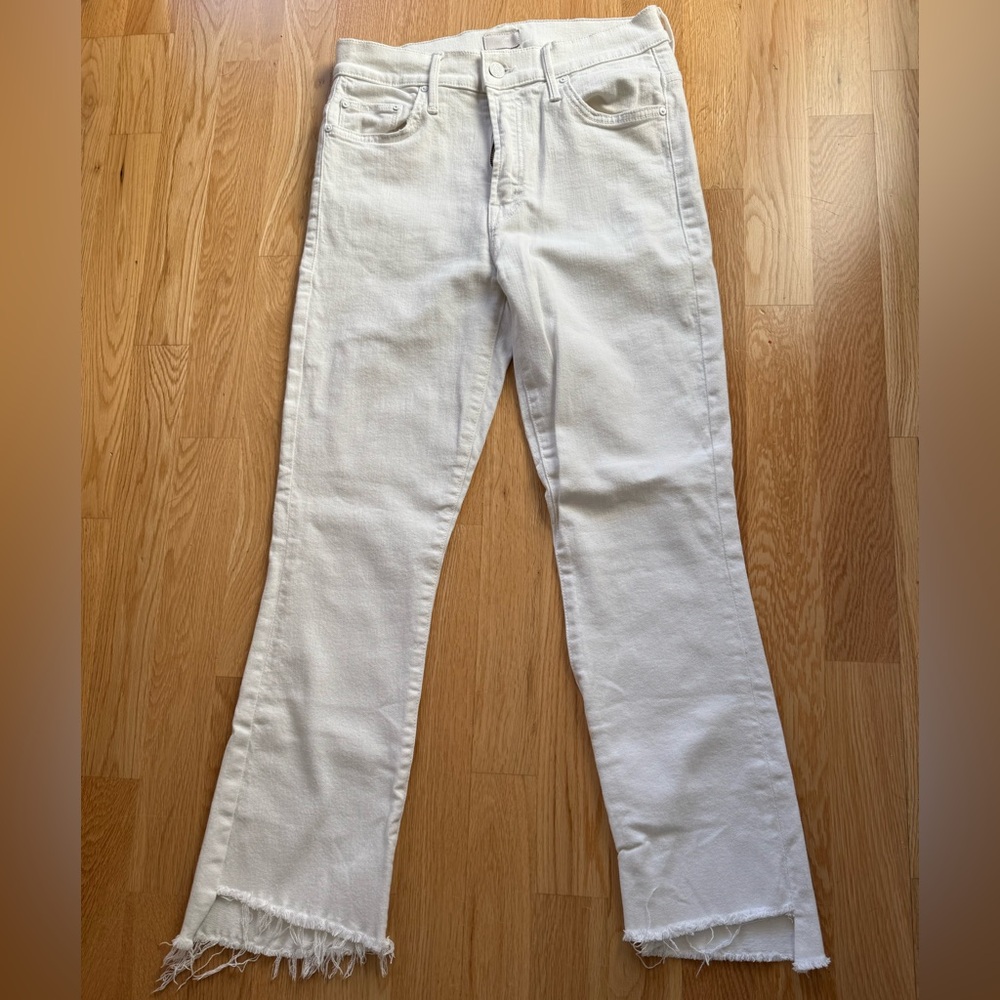 MOTHER - The Insider Crop Step Fray